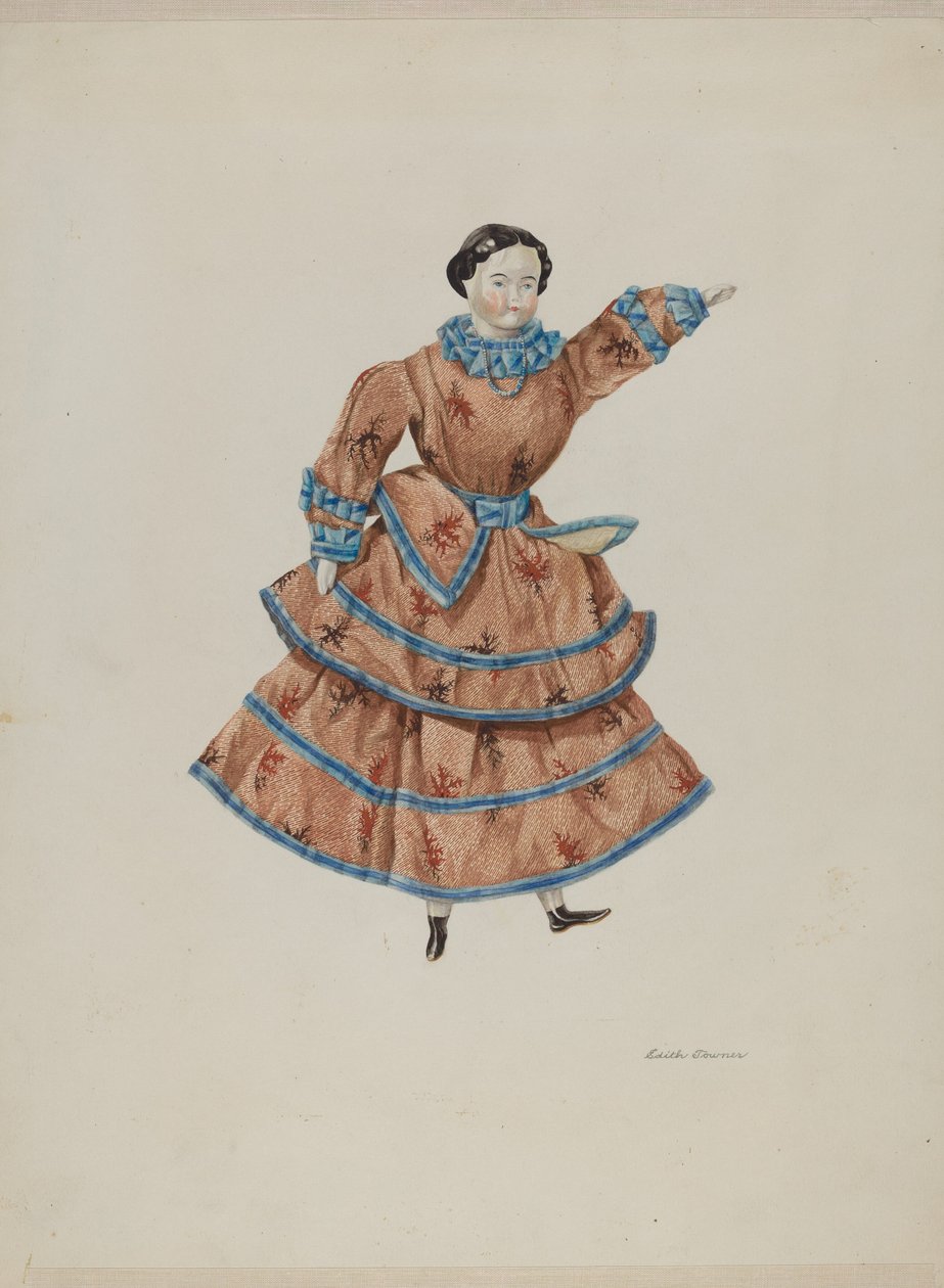 Lalka - "Abbie" autorstwa Edith Towner