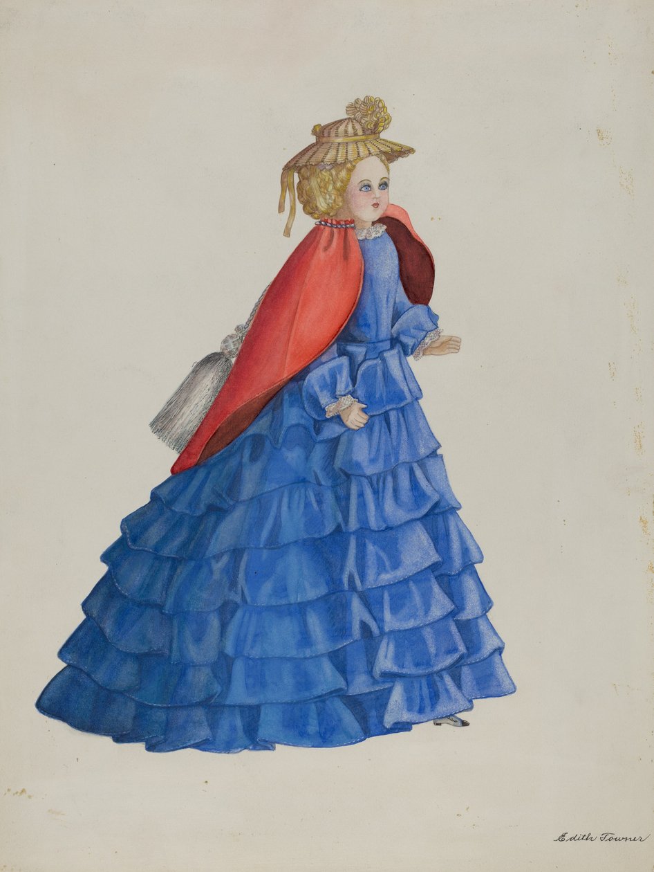Lalka - "Ida Stebbins" autorstwa Edith Towner