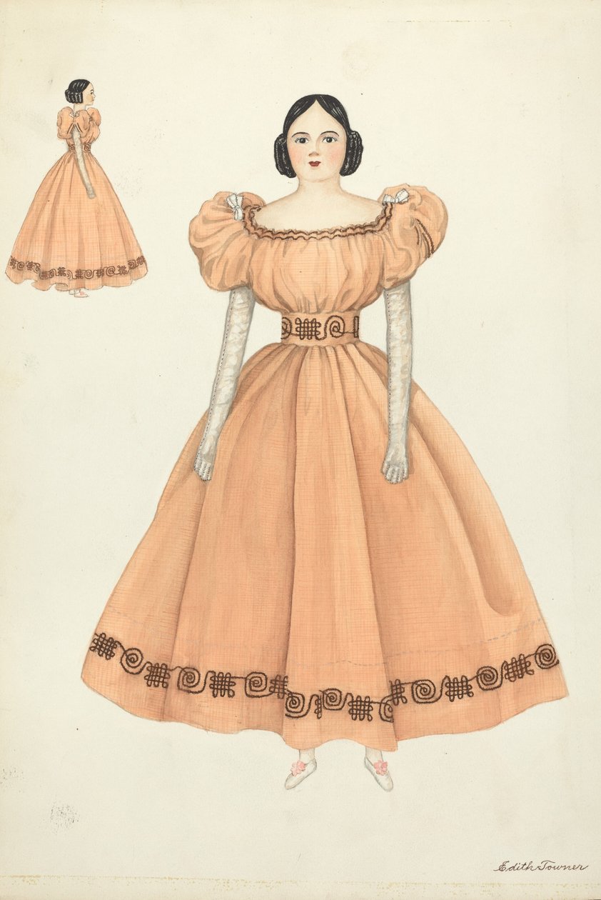 Lalka: „Rachela” autorstwa Edith Towner