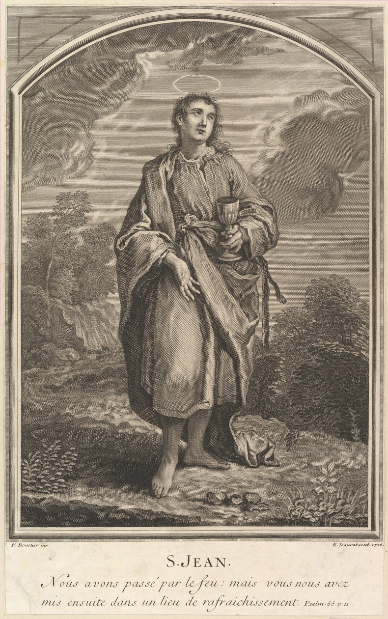 Św. Jan, 1726. autorstwa Edme Jeaurat
