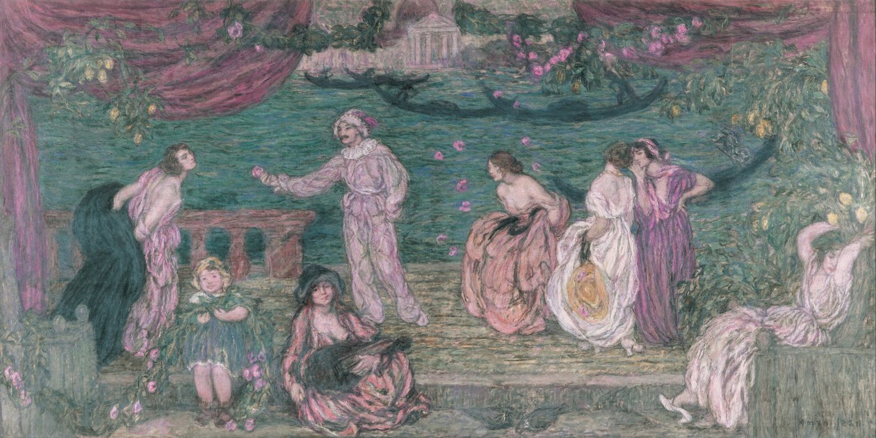Festiwal w Wenecji autorstwa Edmond François Aman Jean