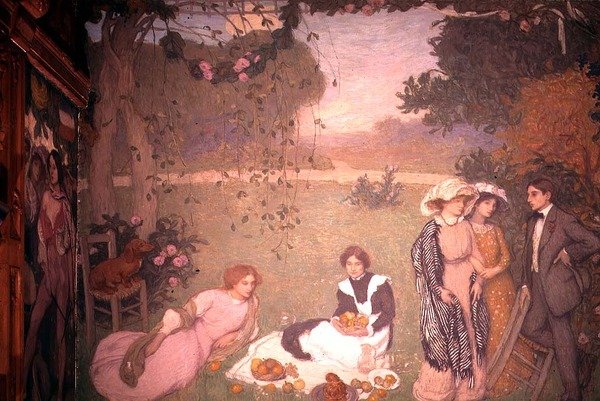 Obiad na trawie autorstwa Edmond François Aman Jean