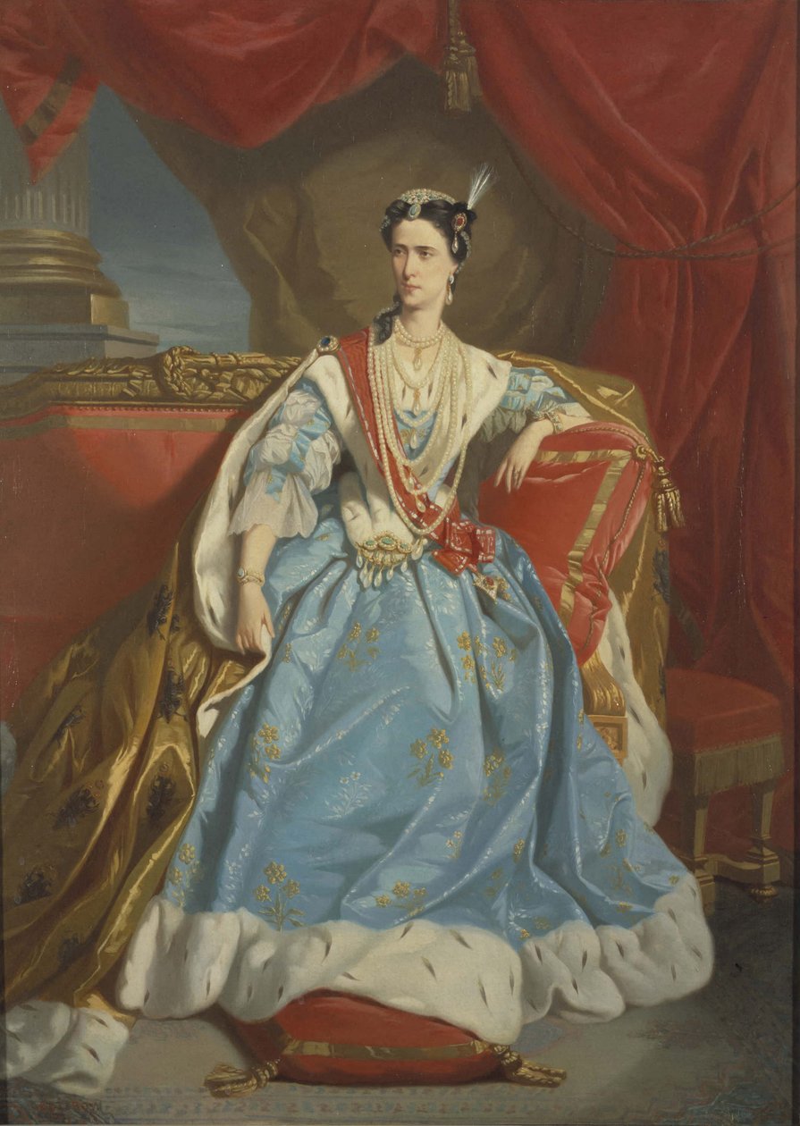 Portret Racheli autorstwa Edmond Aime Florentin Geffroy