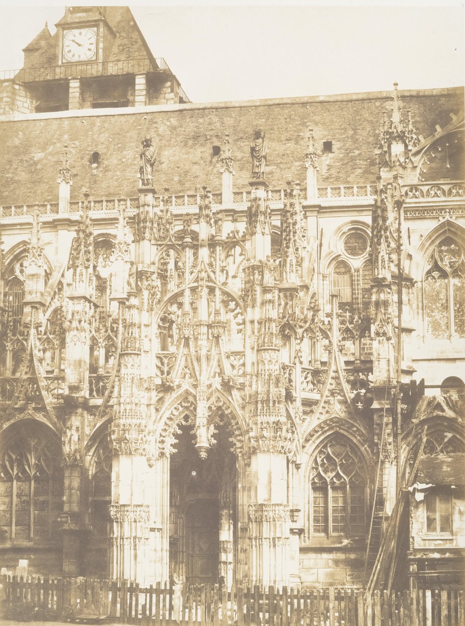 Portal katedry w Louviers, 1852-54. autorstwa Edmond Bacot