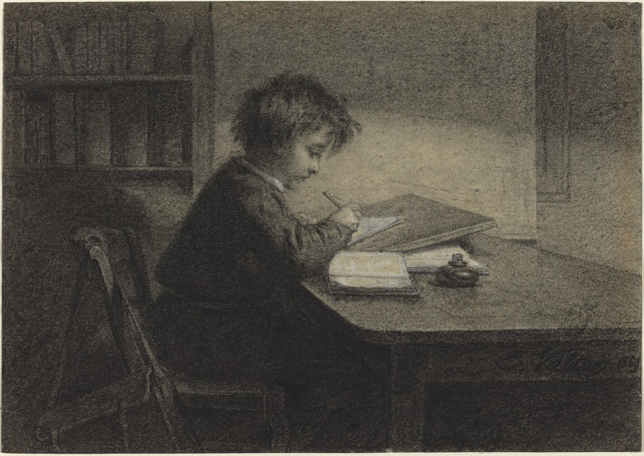 Uczony autorstwa Edmond Eugène Valton