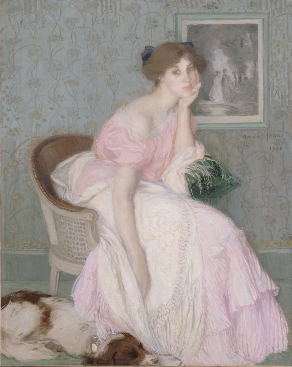 panna Ella Carmichael autorstwa Edmond François Aman Jean