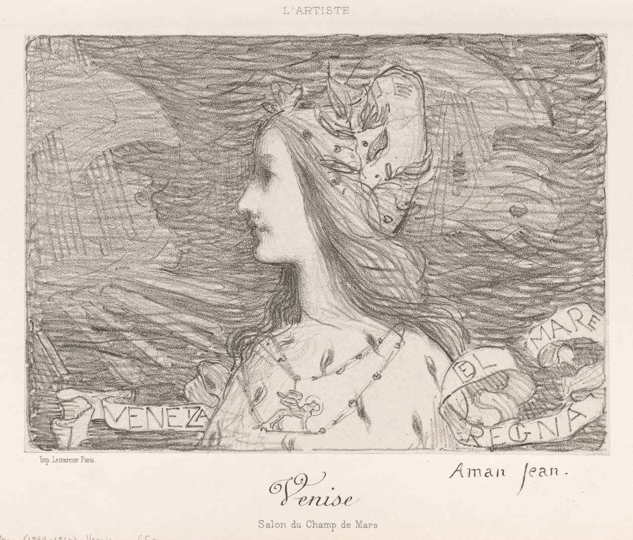 Wenecja autorstwa Edmond François Aman Jean