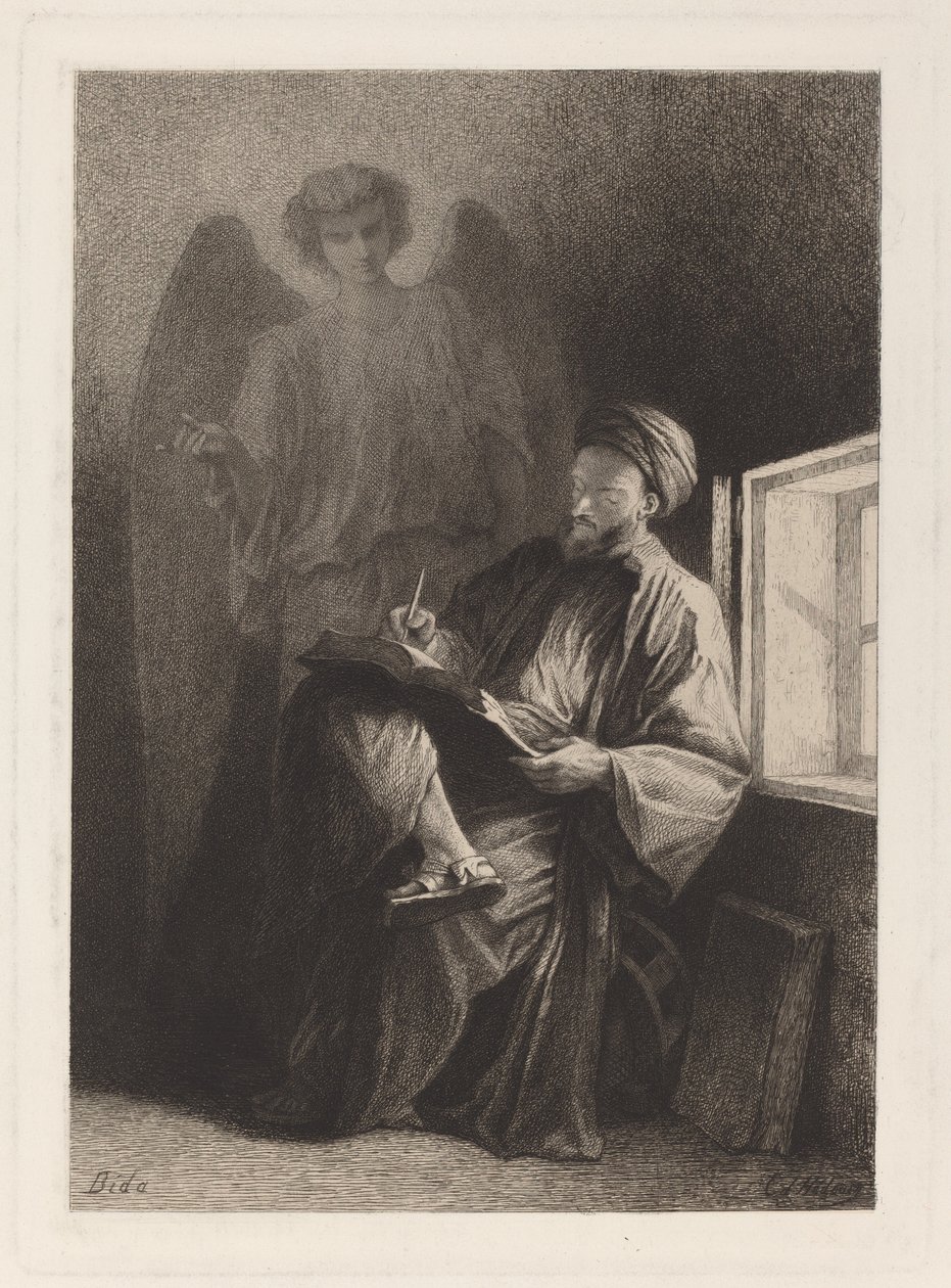 Św. Mateusz autorstwa Edmond Hedouin after Alexandre Bida
