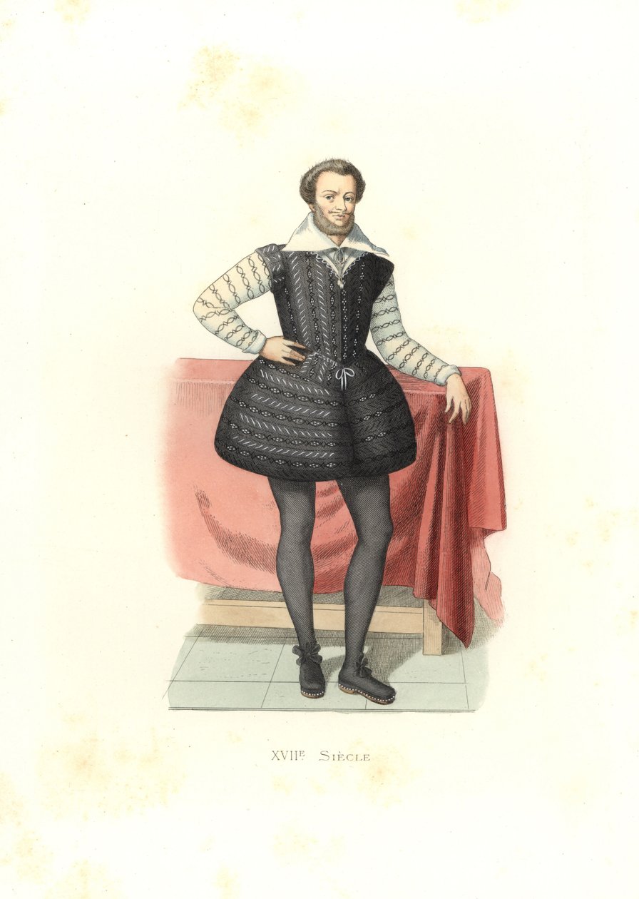 Antoine de Saint-Chamans, Francja autorstwa Edmond Lechevallier Chevignard