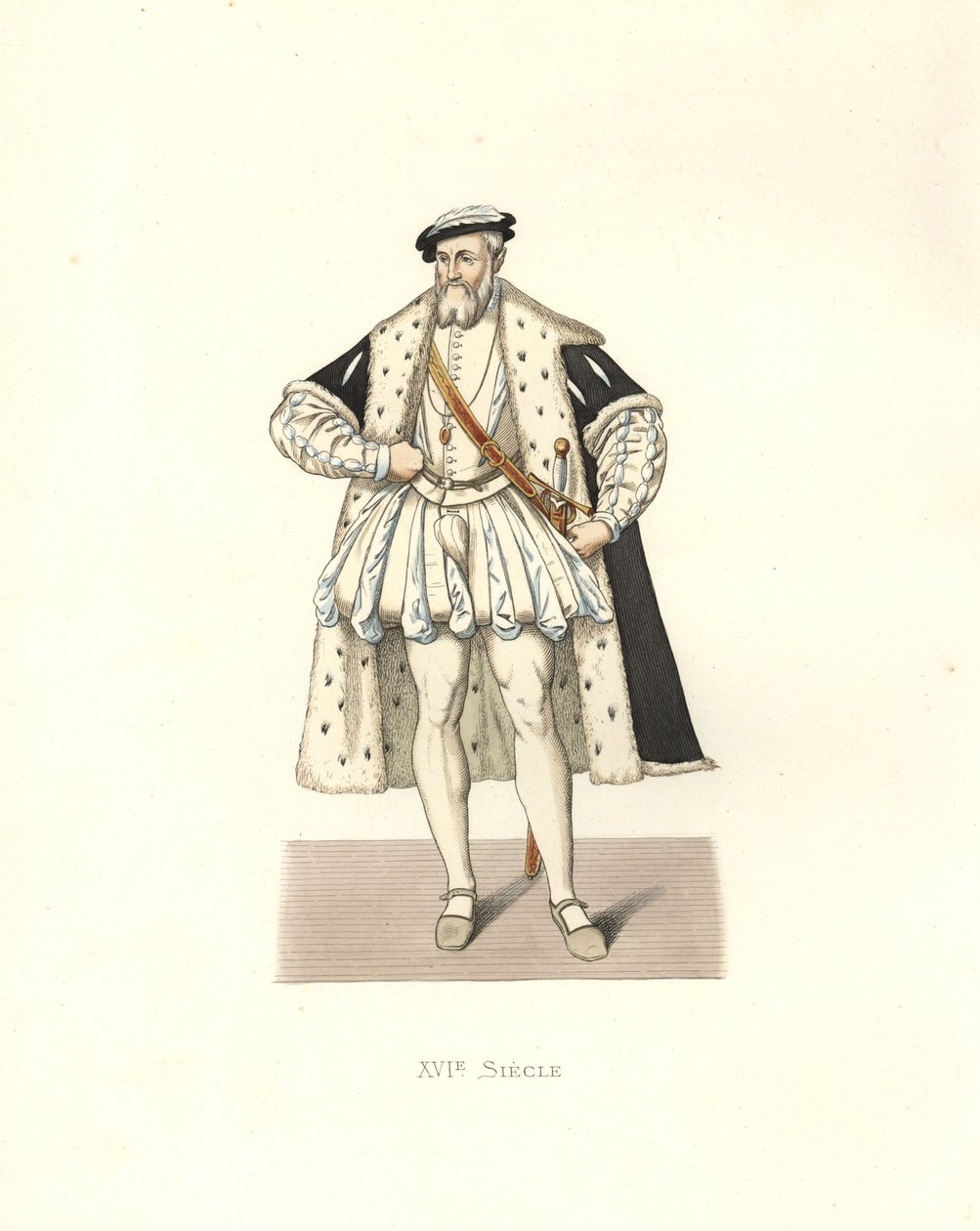 Franciszek Lotaryński, książę Guise (1519-1563) autorstwa Edmond Lechevallier Chevignard