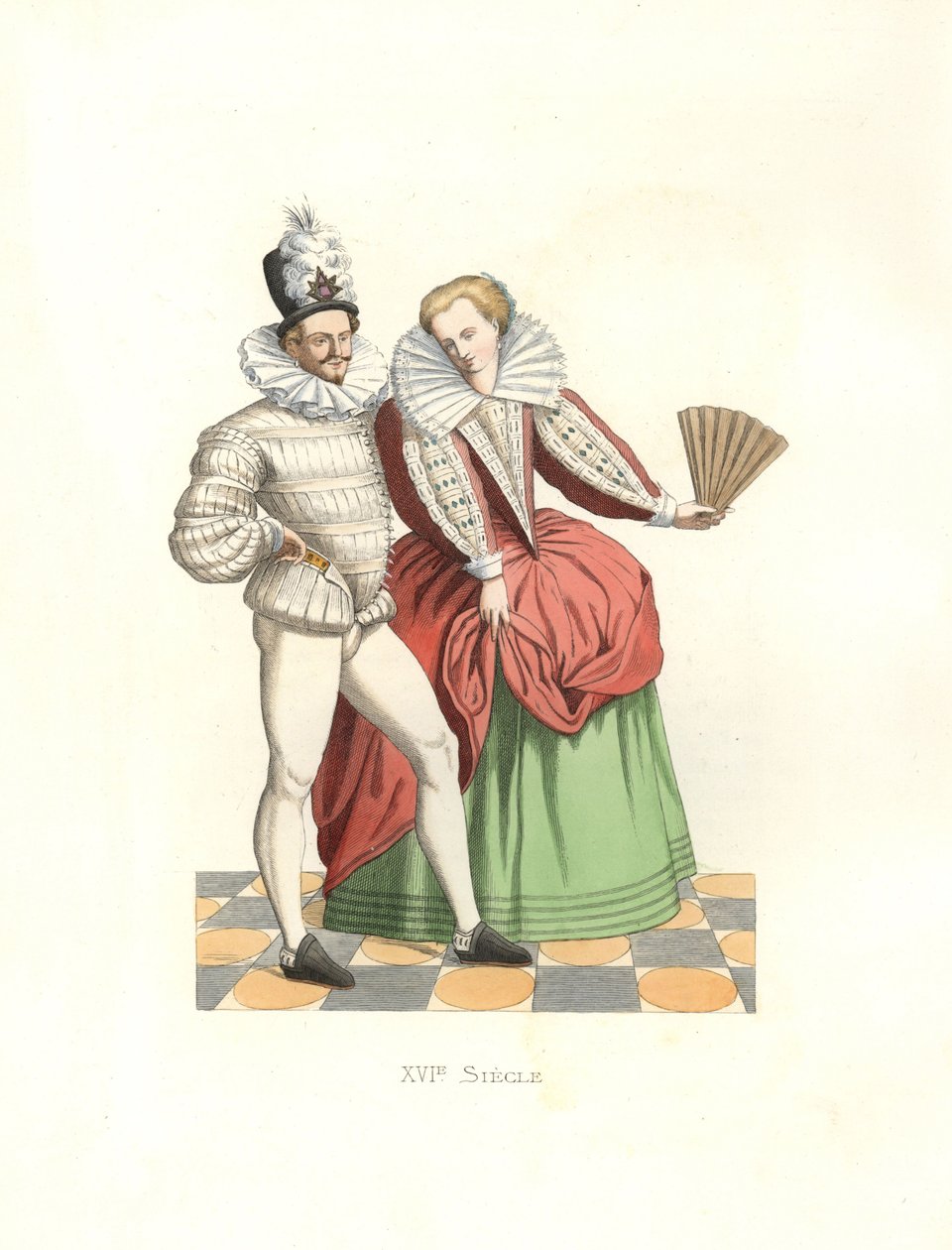 Szlachta francuska na dworze Henryka III (1574-1589) autorstwa Edmond Lechevallier Chevignard