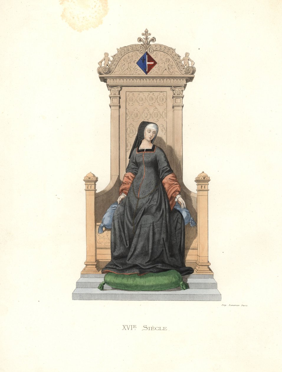 Luiza Sabaudia, Luiza Sabaudia (1476 | 1531) autorstwa Edmond Lechevallier Chevignard