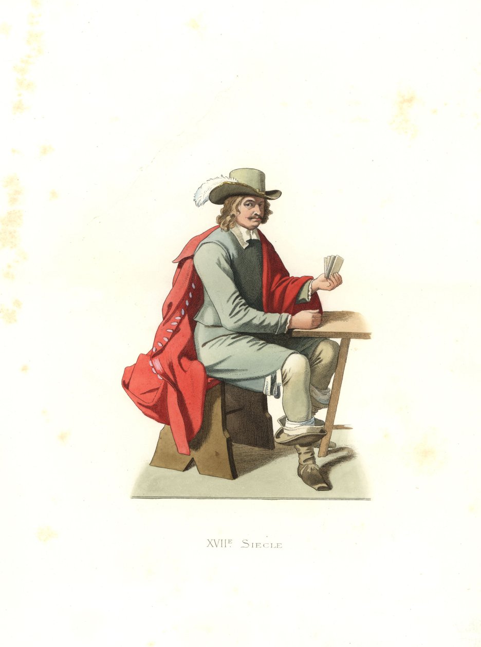 Oficer z Niderlandów autorstwa Edmond Lechevallier Chevignard