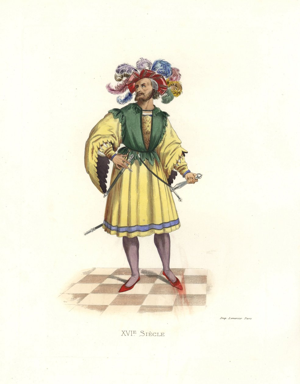 Patrycjusz Norymbergi autorstwa Edmond Lechevallier Chevignard