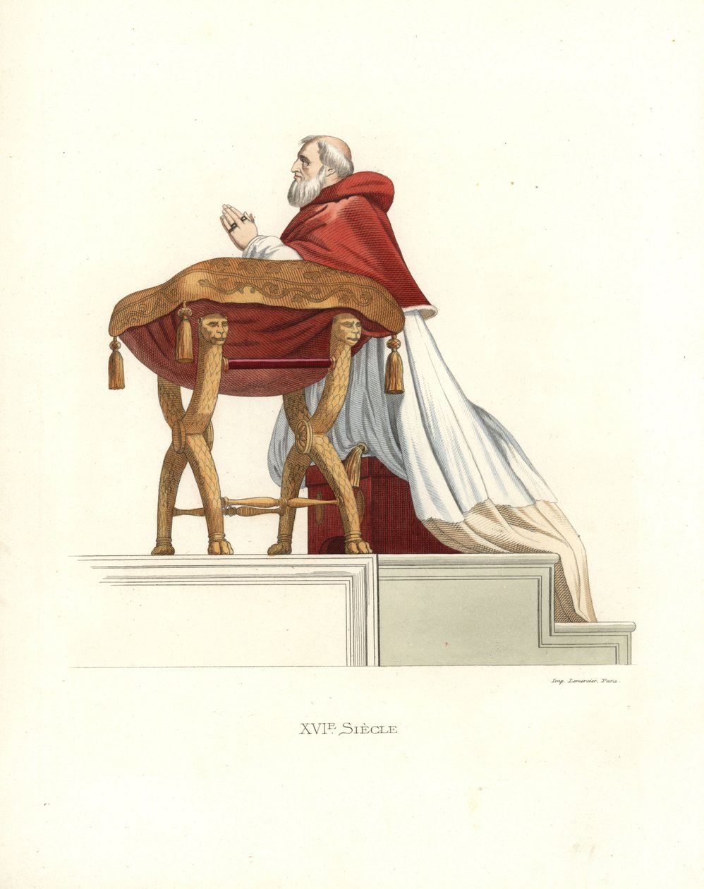 Papież Juliusz II (1503-1513) autorstwa Edmond Lechevallier Chevignard