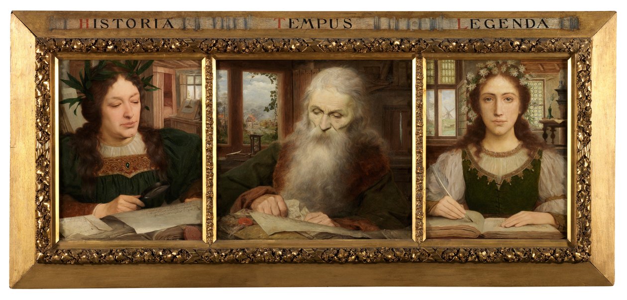 Historia - Czas - Legenda autorstwa Edmond Theodor van Hove