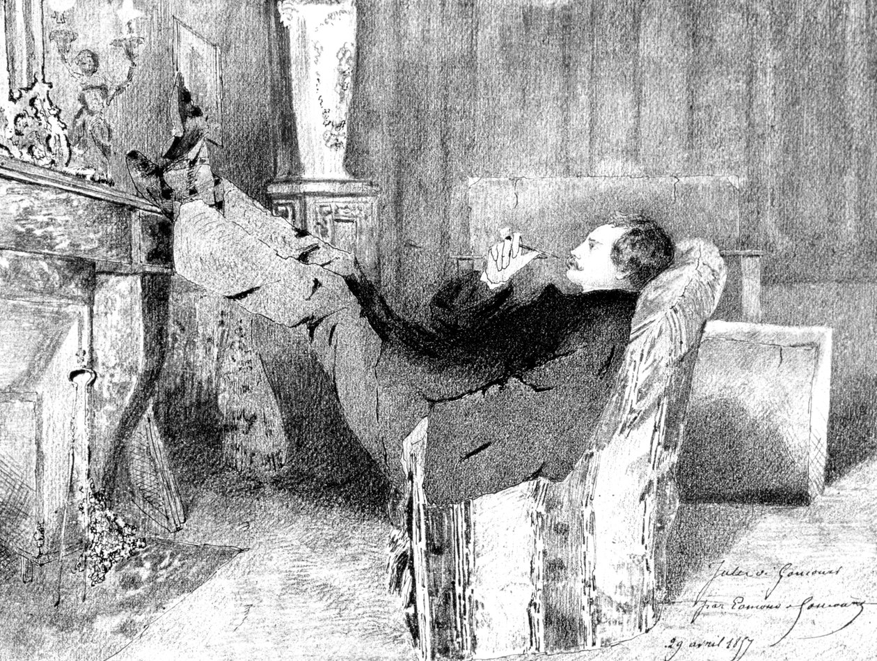 Jules DeConcourt, 1857 autorstwa Edmond de Concourt