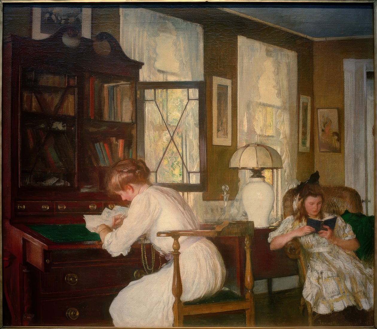 West Groton (Massachusetts, USA) 26.4.1862 - New Castle (New Hampshire, USA) 1.8.1938. autorstwa Edmund Charles Tarbell