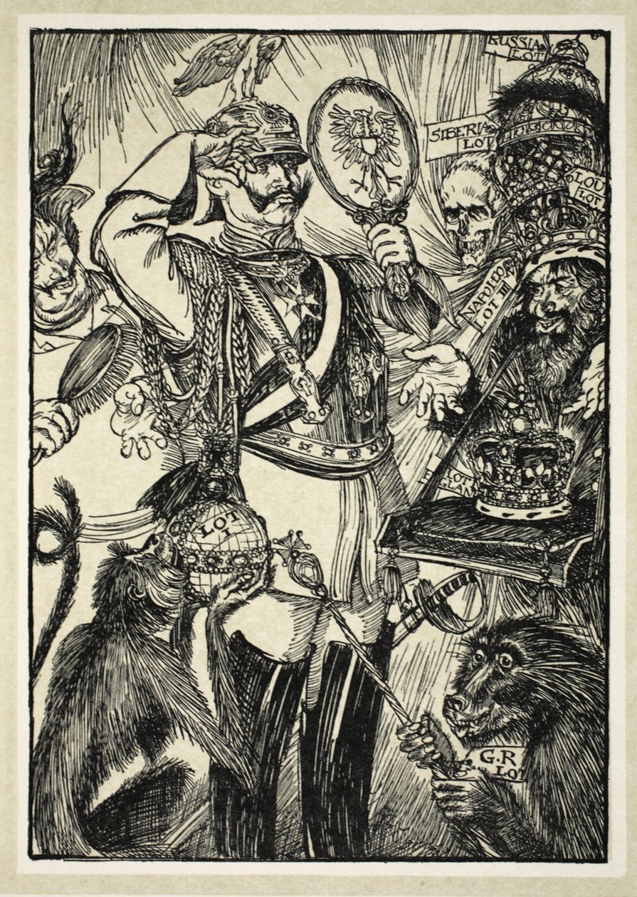 Pour les Beaux Yeux du Kaiser, ilustracja z The Kaiser