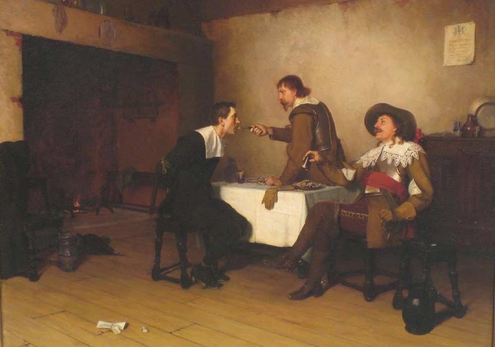 Więzień autorstwa Edmund Leighton