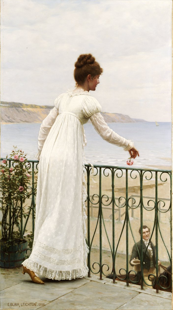 Przysługa, 1898 autorstwa Edmund Blair Leighton