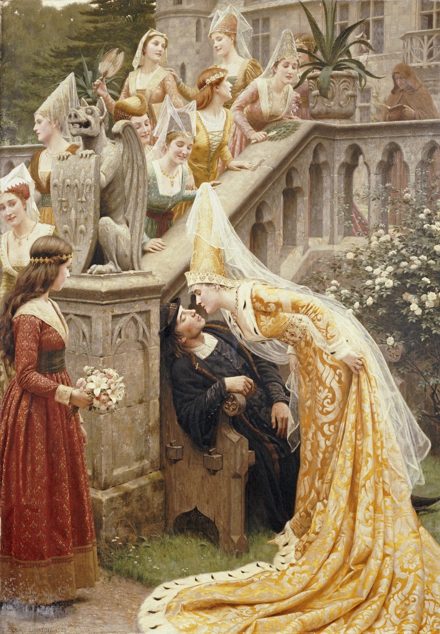 Alain Chartier, 1903 autorstwa Edmund Blair Leighton