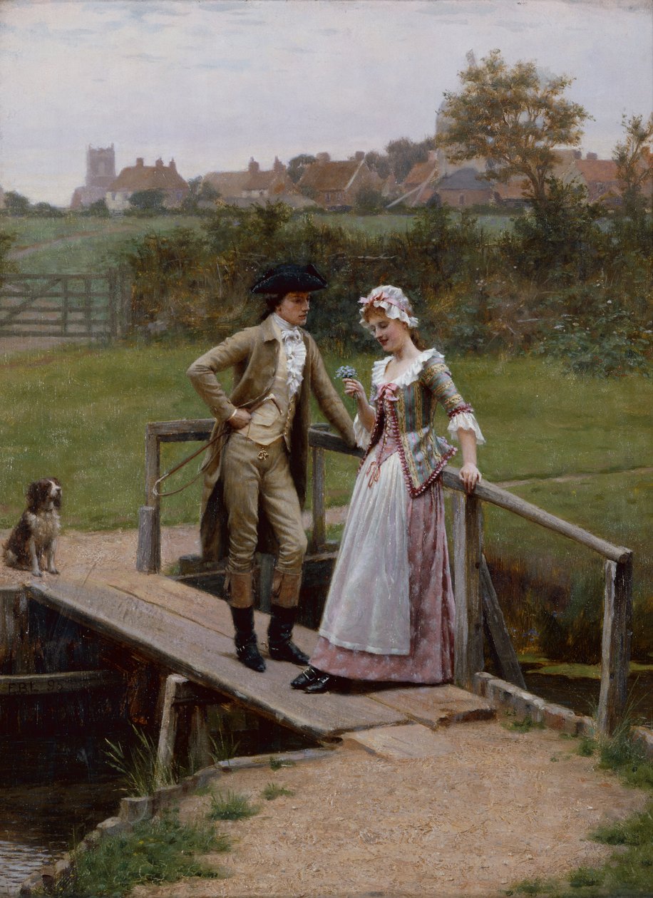 Zapomnij o mnie autorstwa Edmund Blair Leighton