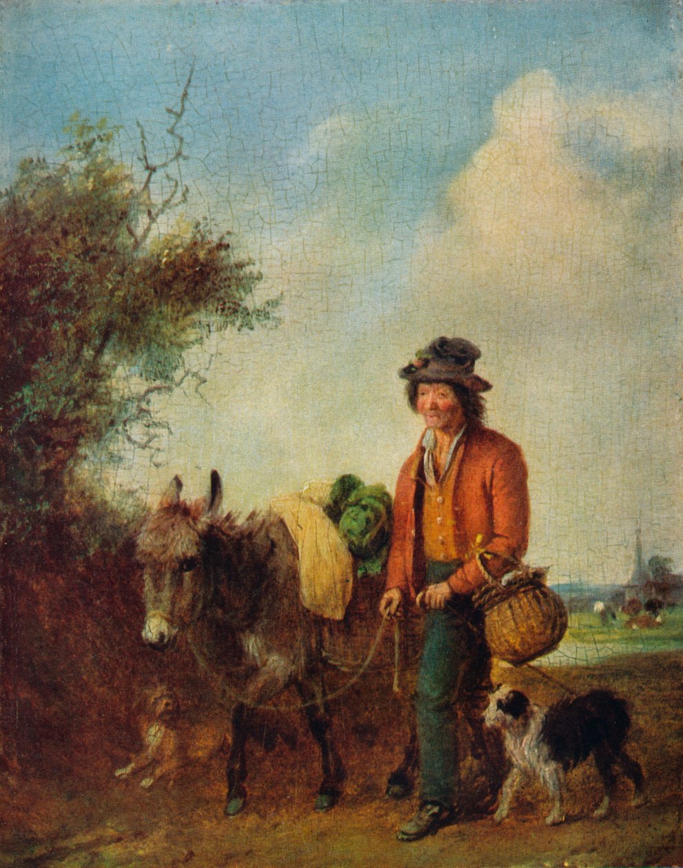 Market Gardener, ok. 1845, 1930. autorstwa Edmund Bristow