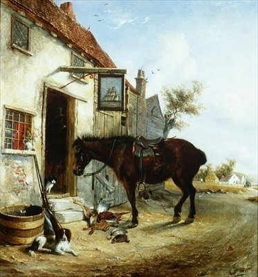 Powrót Sportowca (olej) autorstwa Edmund Bristow