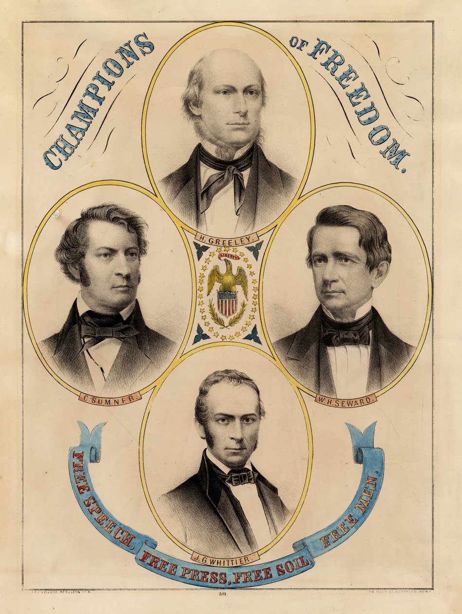 Obrońcy wolności, wolności słowa, wolnej prasy, wolnej ziemi, wolnych ludzi autorstwa Edmund Burke Kellogg
