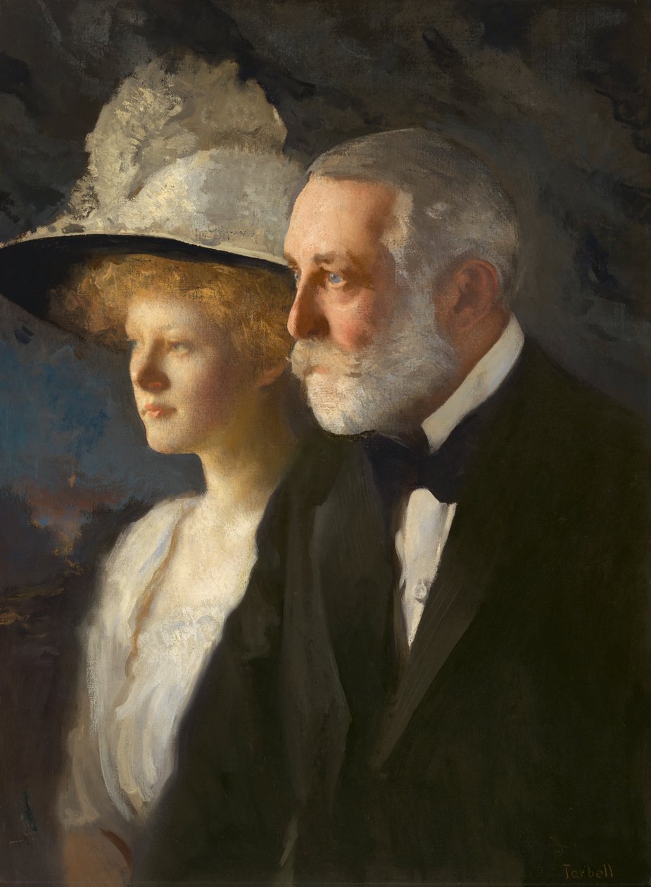 Henry Clay i Helen Frick, ok. 1930 r. 1910. autorstwa Edmund Charles Tarbell