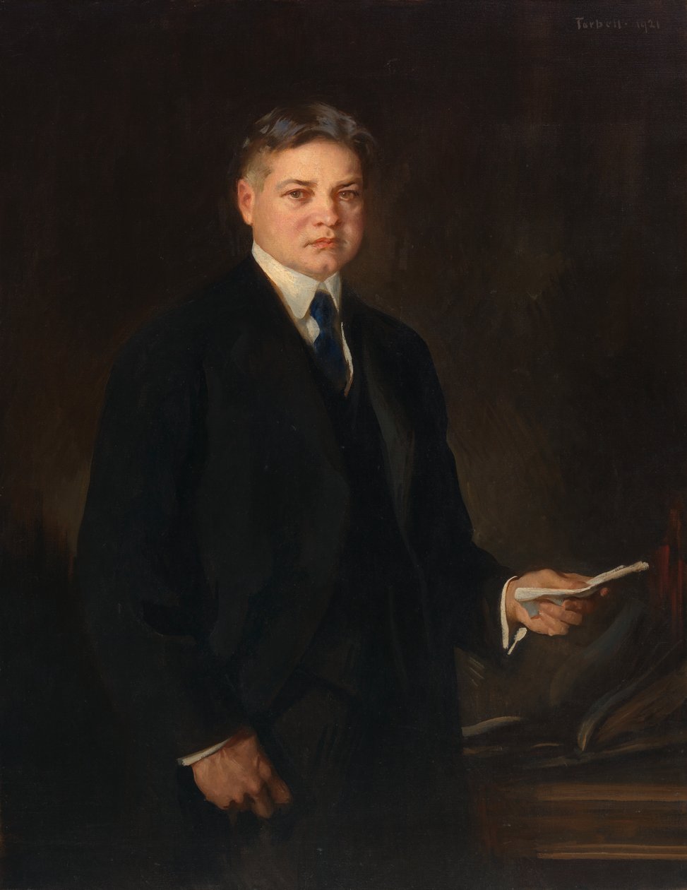 Herbert Hoover, 1921. autorstwa Edmund Charles Tarbell