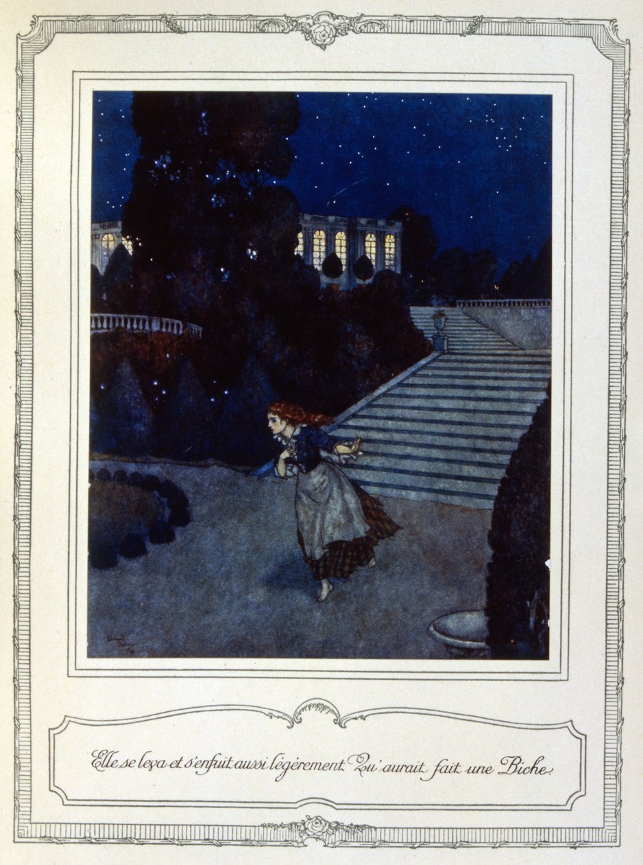 Kopciuszek autorstwa Edmund Dulac