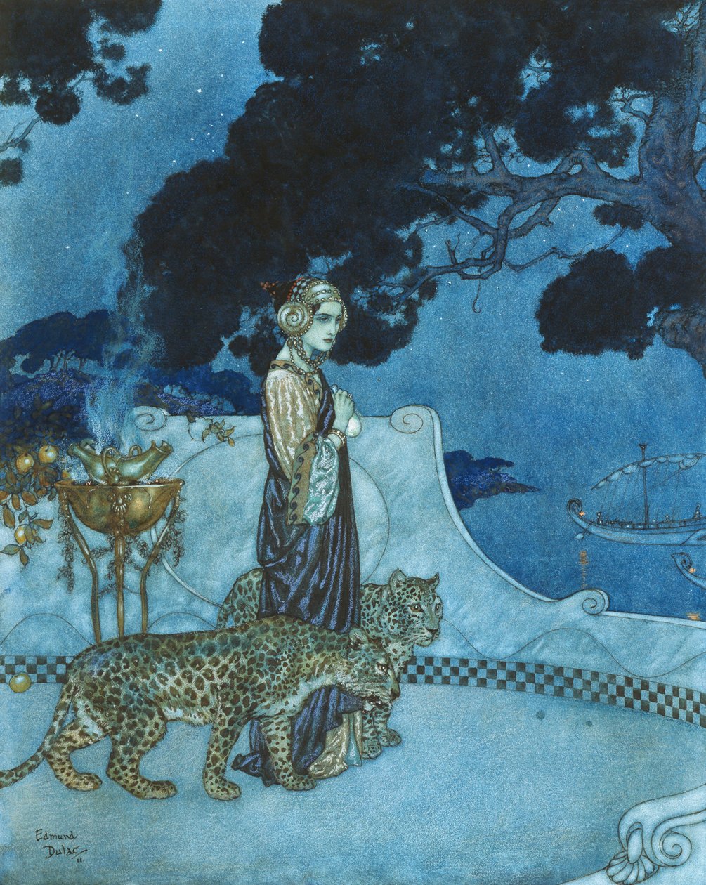 Circe autorstwa Edmund Dulac