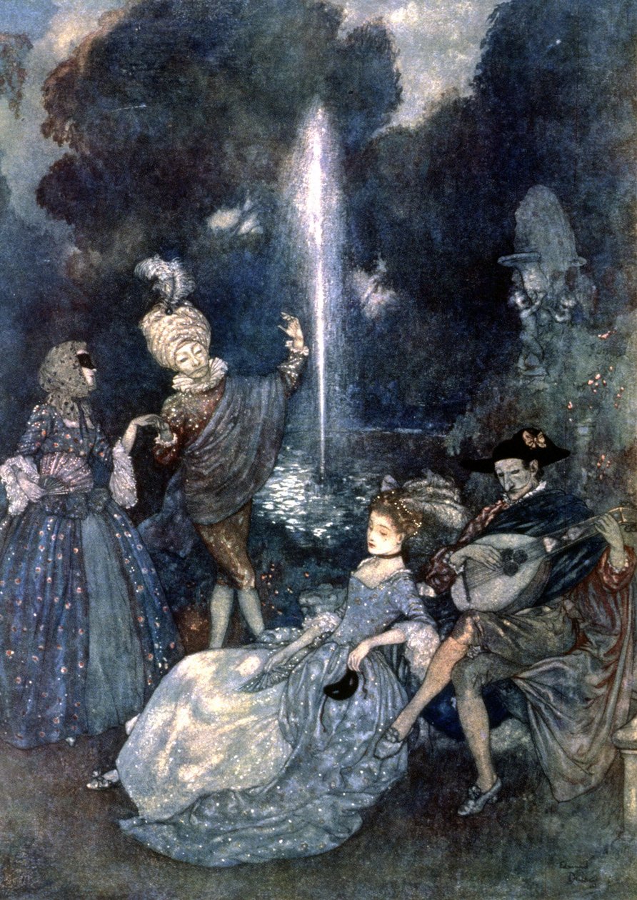 Światło księżyca autorstwa Edmund Dulac