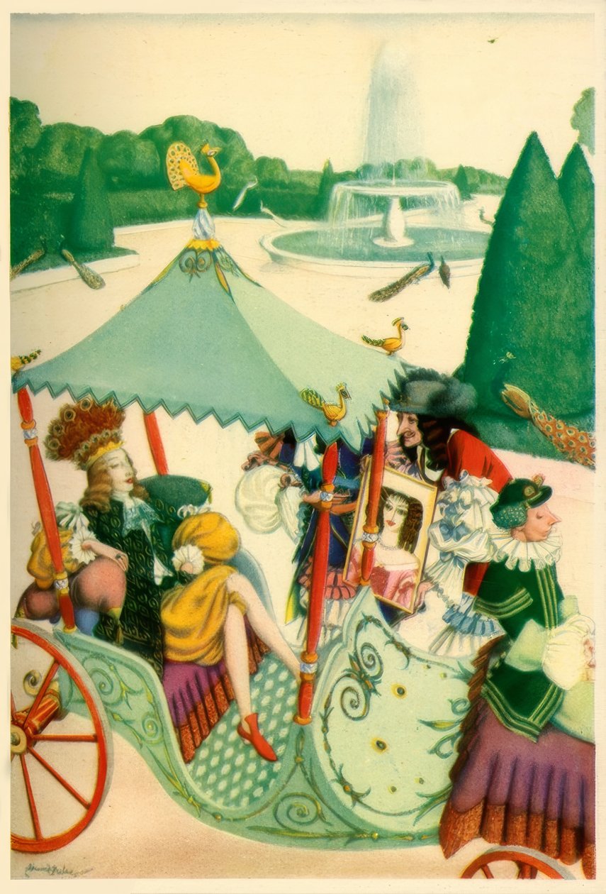 Princesse Rosette autorstwa Edmund Dulac