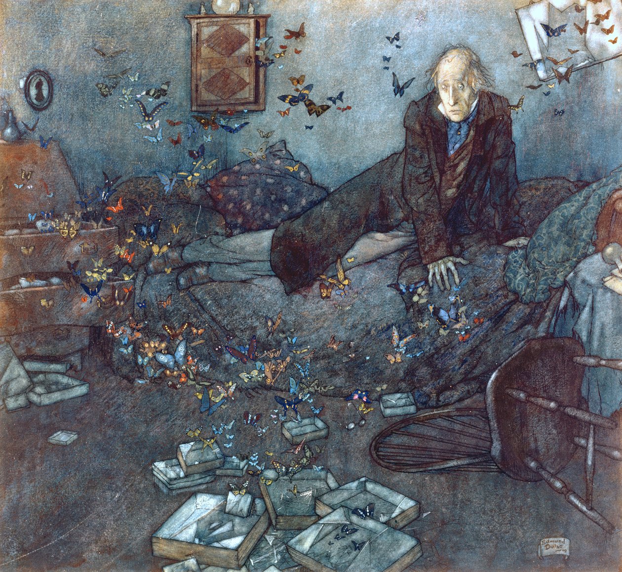 Marzenie entomologa autorstwa Edmund Dulac
