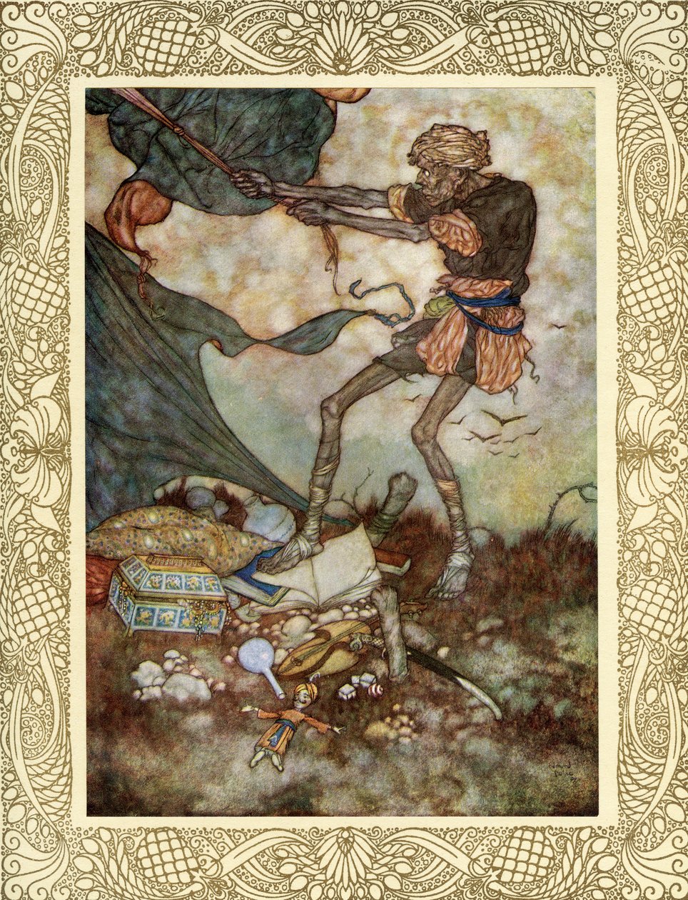 Rubajjat Omara Chajjama z ilustracjami Edmunda Dulaca autorstwa Edmund Dulac