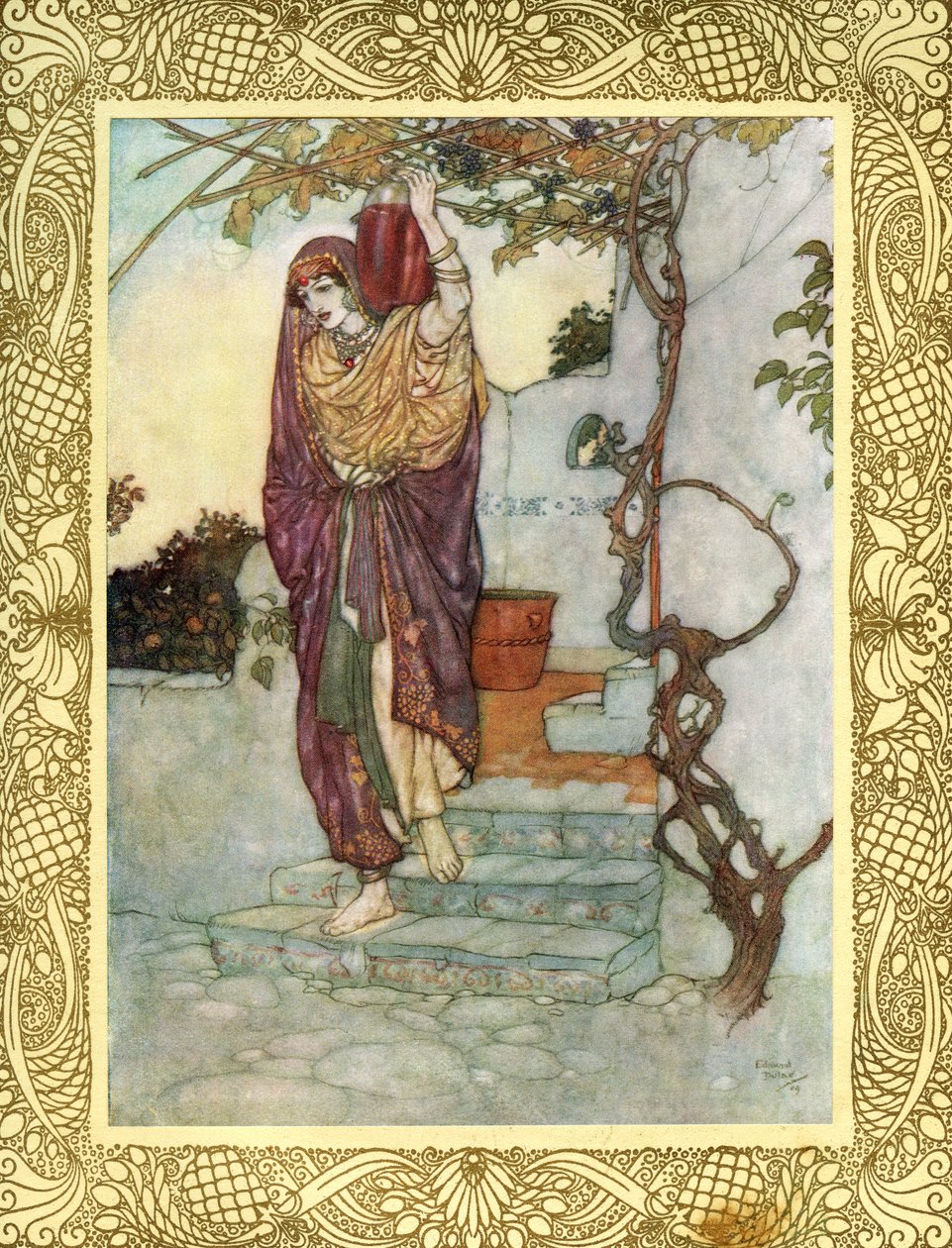 Rubajjat Omara Chajjama z ilustracjami Edmunda Dulaca autorstwa Edmund Dulac