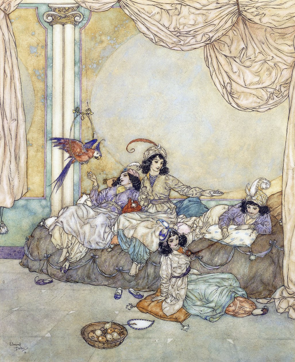 Opanowali dom bez straty czasu autorstwa Edmund Dulac