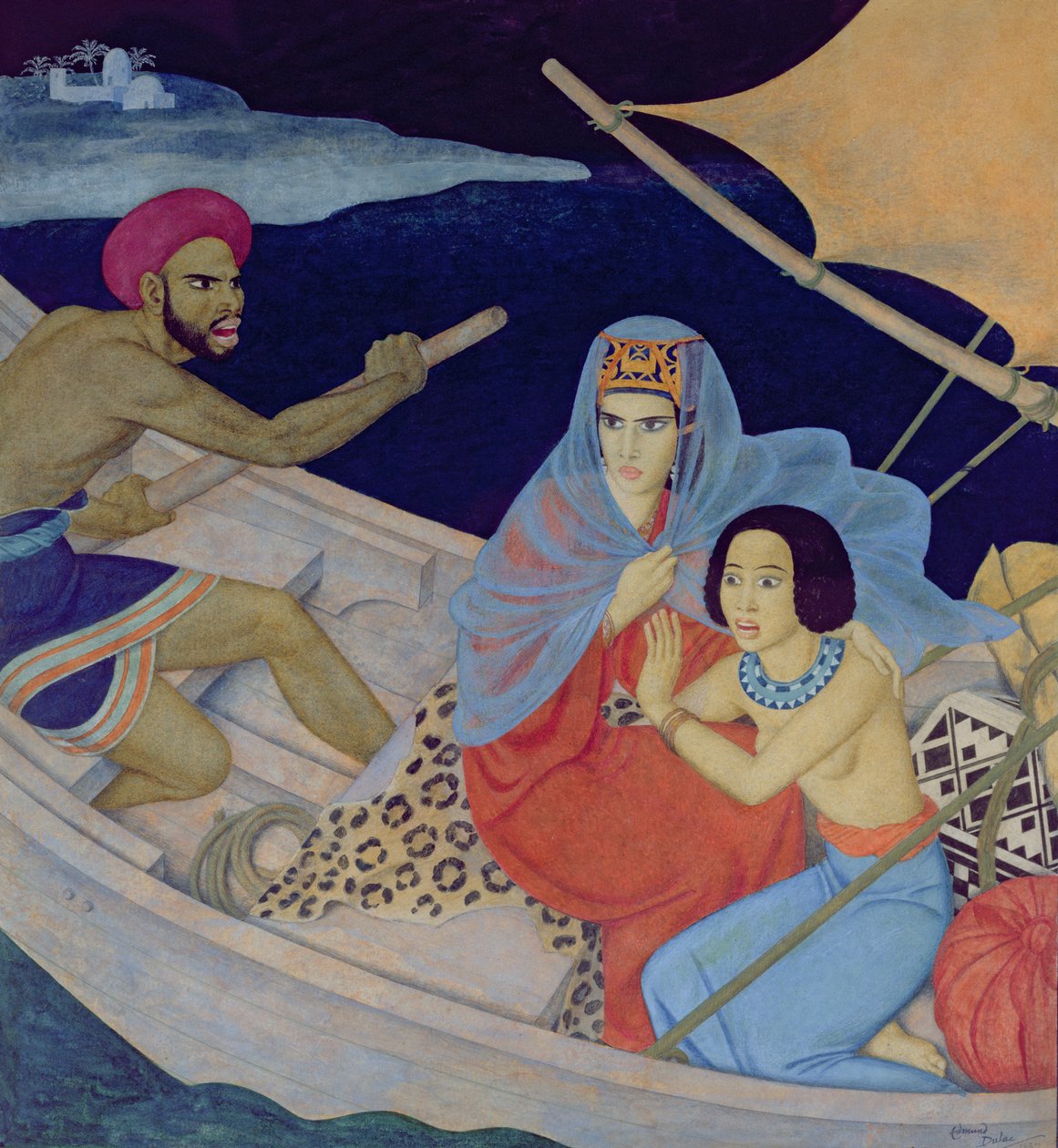 Zenobia, królowa Palmyry autorstwa Edmund Dulac