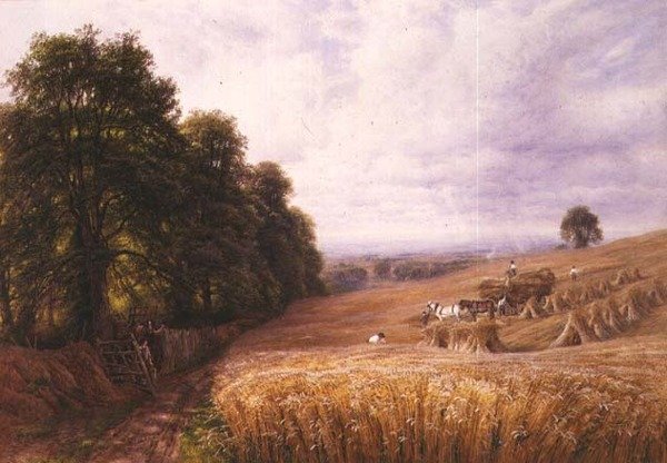Przynoszenie żniw autorstwa Edmund George Warren