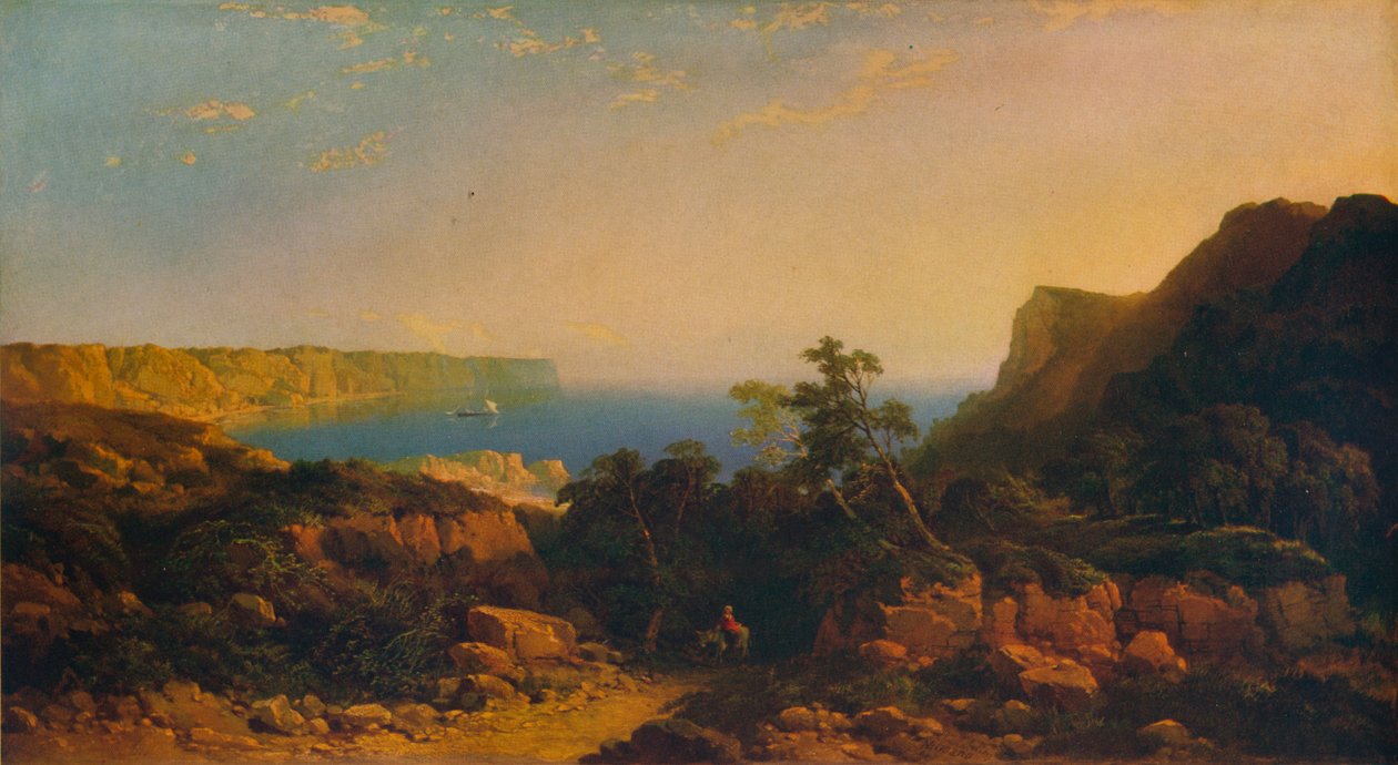 Z Mulgrave Woods, niedaleko Whitby, 1860 autorstwa Edmund John Niemann
