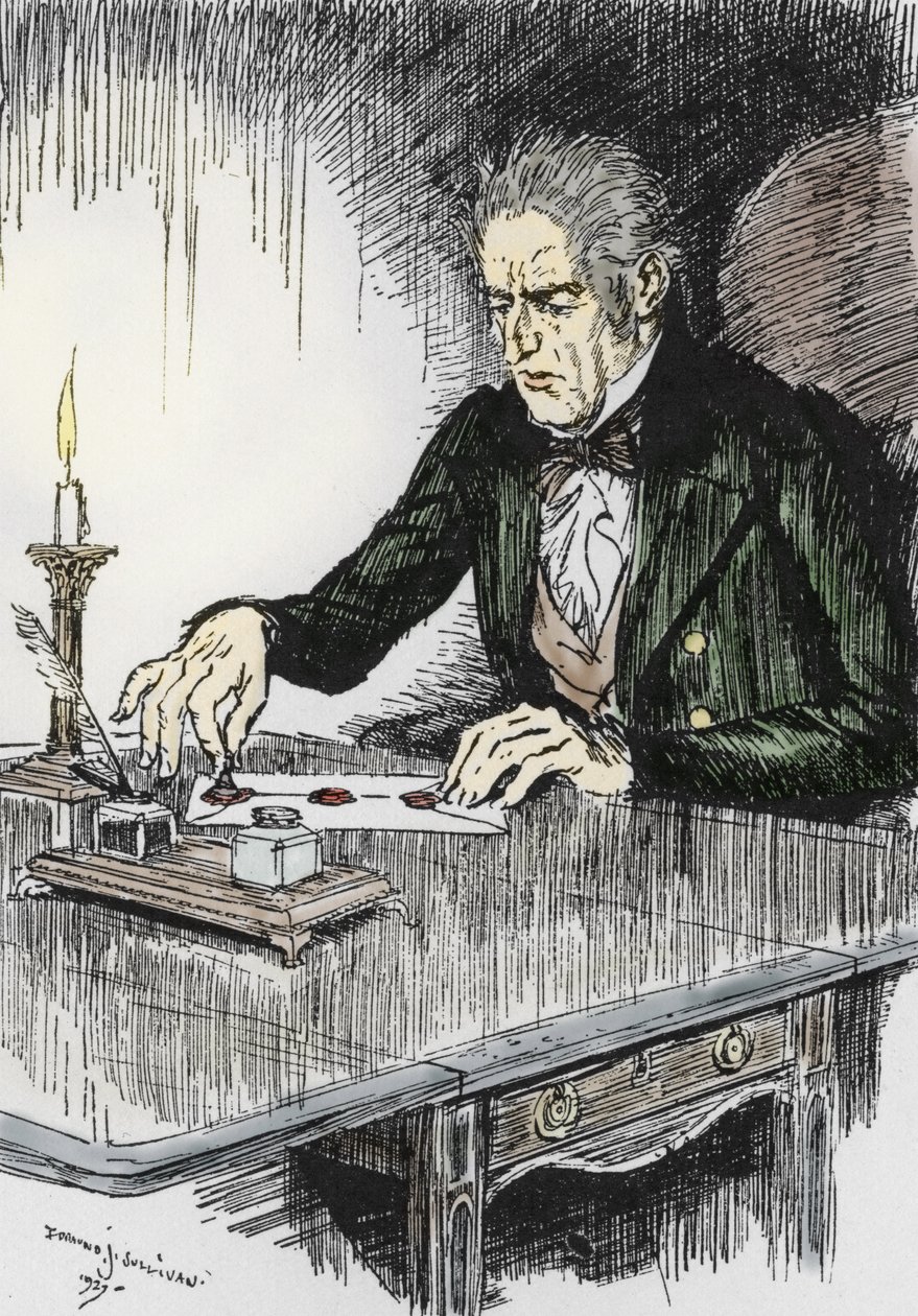 Dr jekyll zamyka list, w którym przyznaje się, że jest panem Hyde