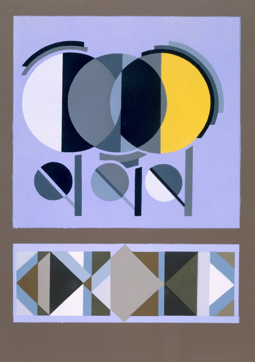 Wzory z "Relais", ok. 1920-1930 autorstwa Edouard Benedictus