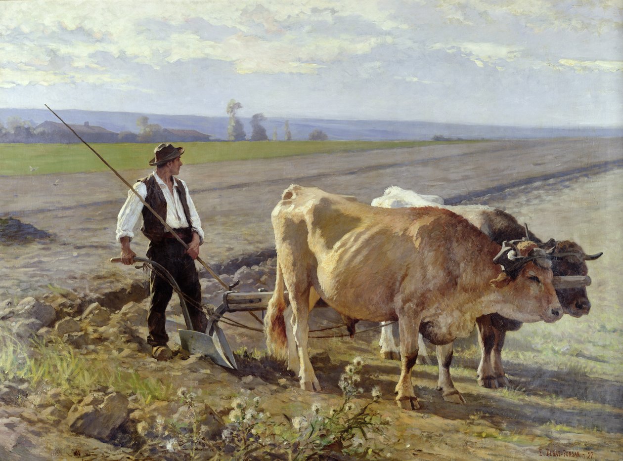 Bruzda, 1897 autorstwa Edouard Debat Ponsan