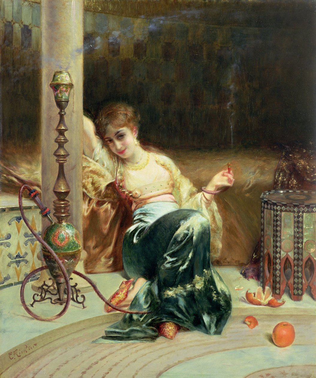 Marzenia autorstwa Edouard Frederic Wilhelm Richter