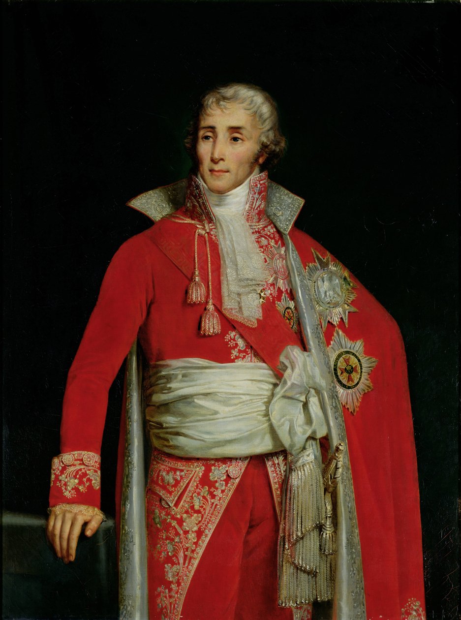 Portret Józefa Fouche (1759-1820) księcia Otranto autorstwa Edouard Louis Dubufe