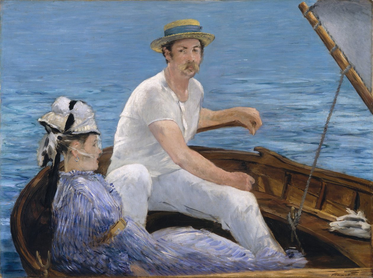 Żeglarstwo, 1874 (olej na płótnie) autorstwa Édouard Manet