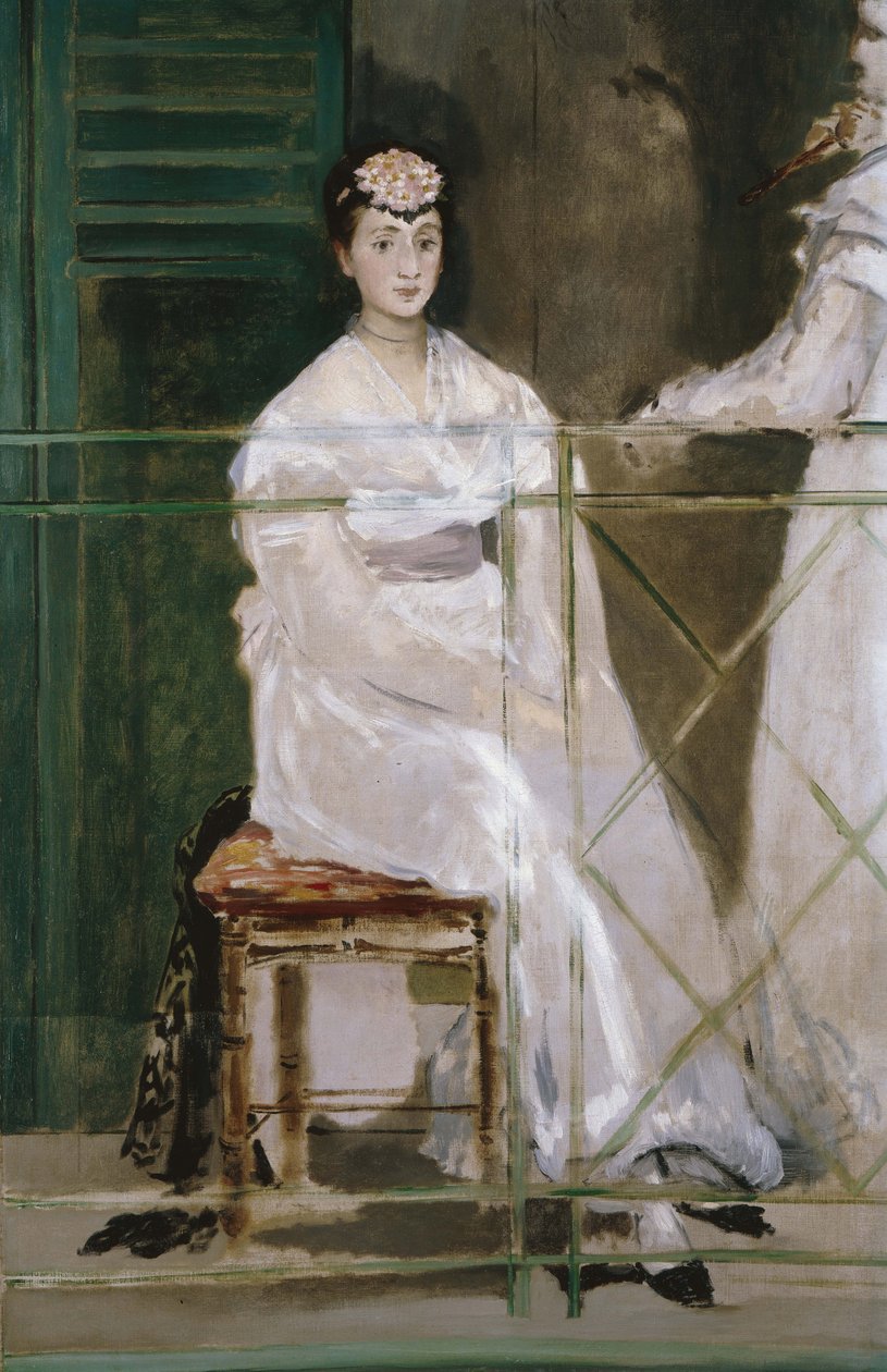 Portret Mademoiselle Claus, 1868 autorstwa Édouard Manet